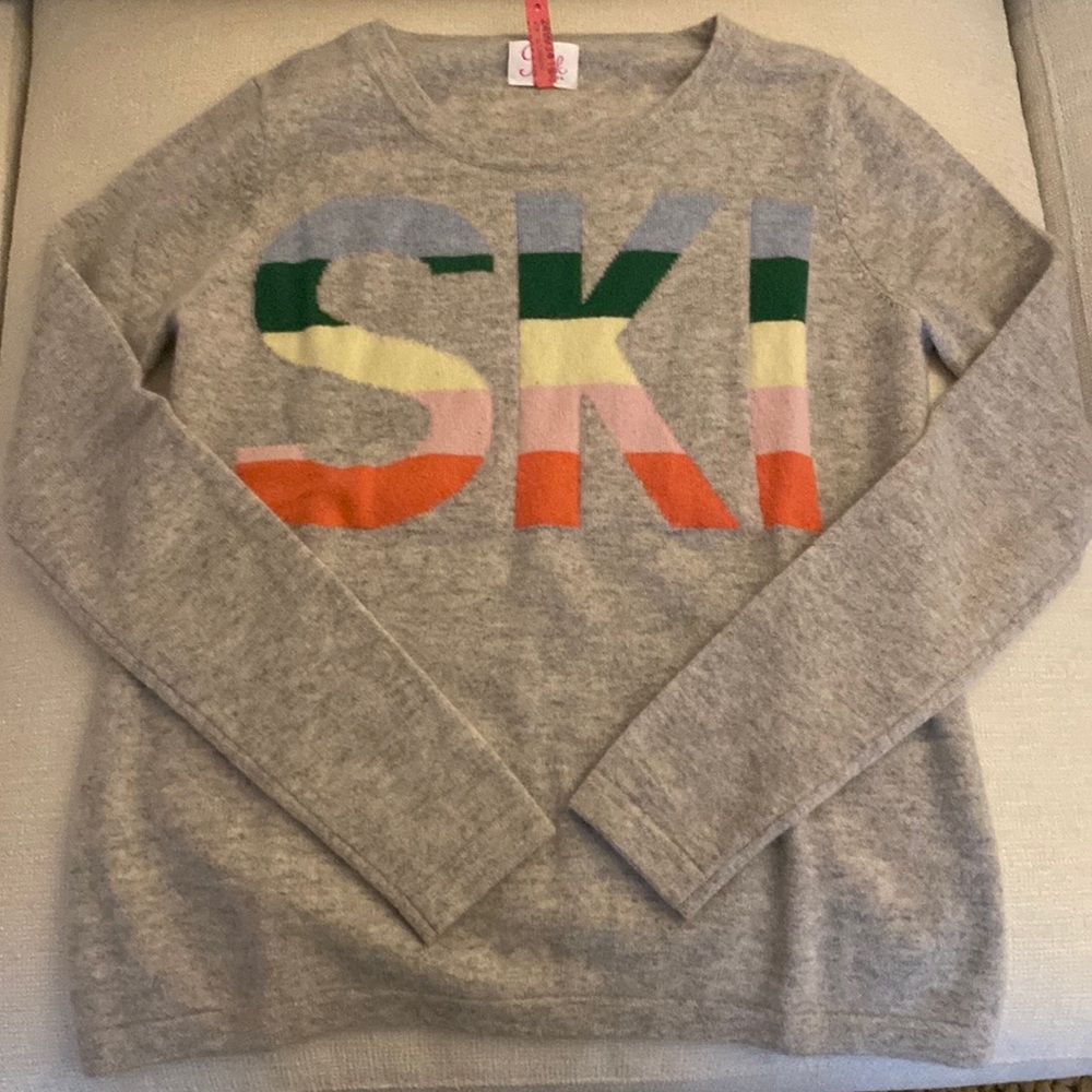 Pink Pineapple Cashmere sweater size XS